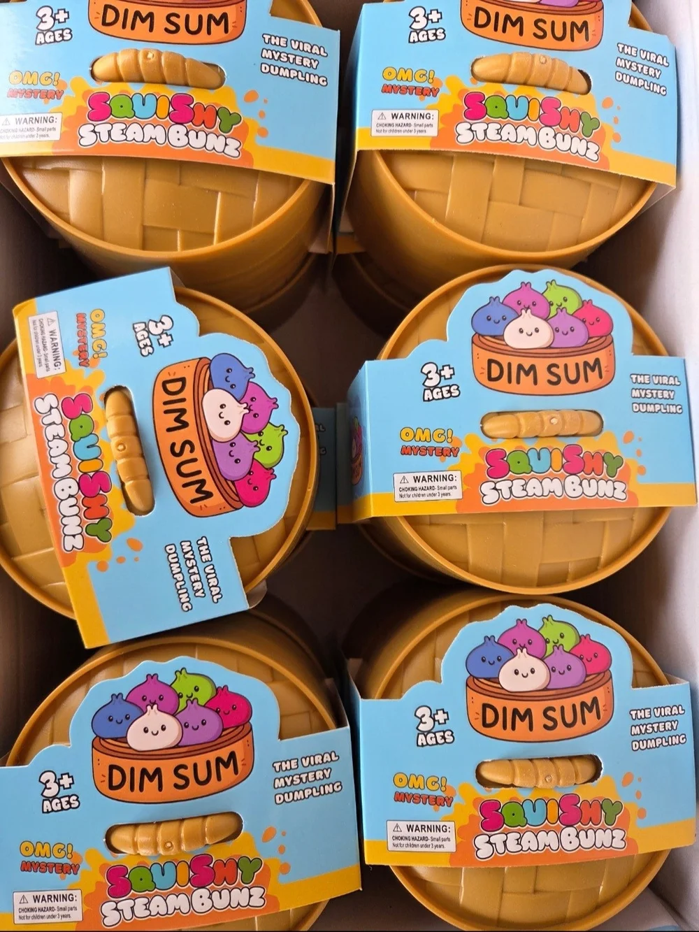 squsishy dumplings x6